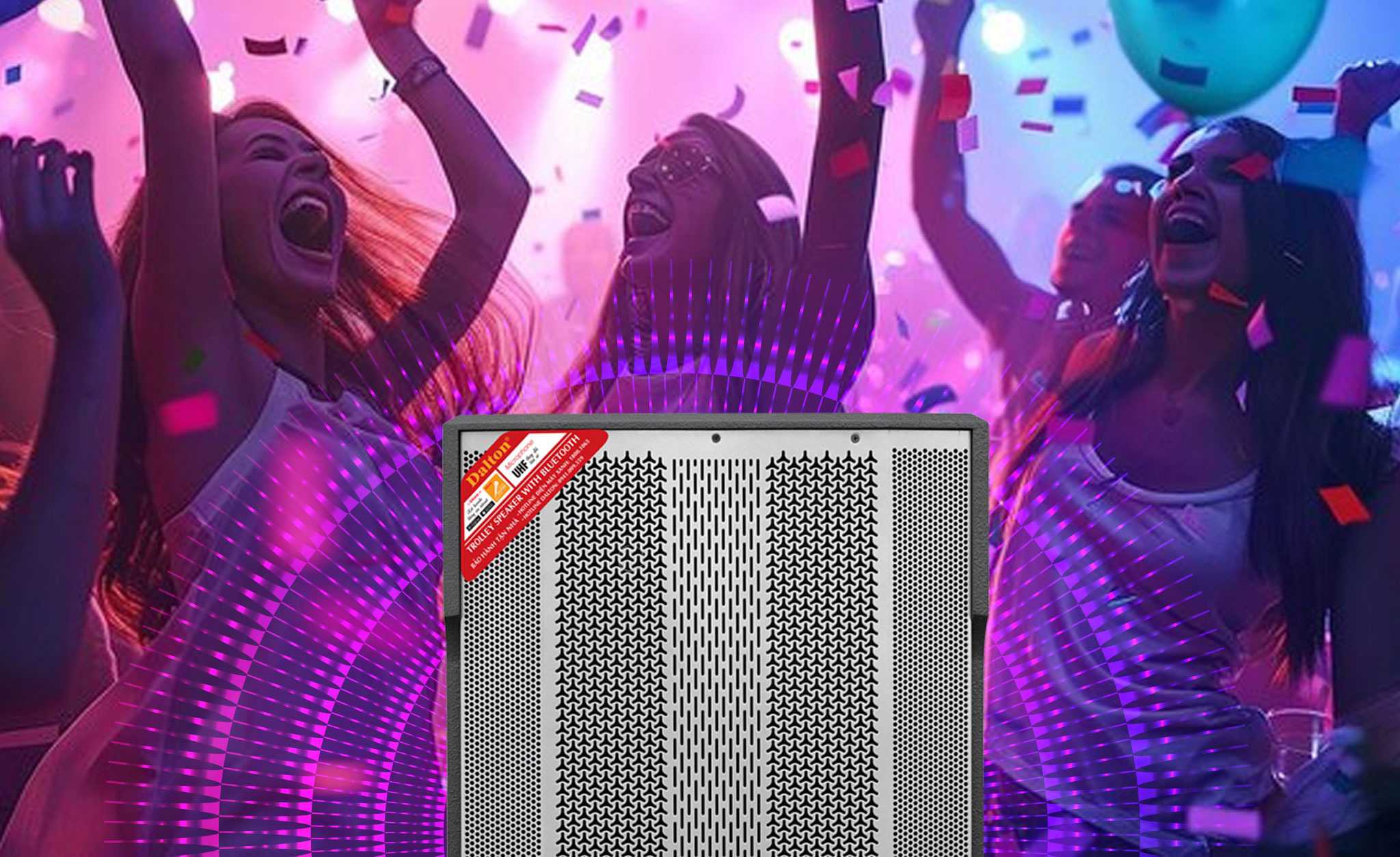 Loa kéo di động karaoke Dalton TS-18A1500
